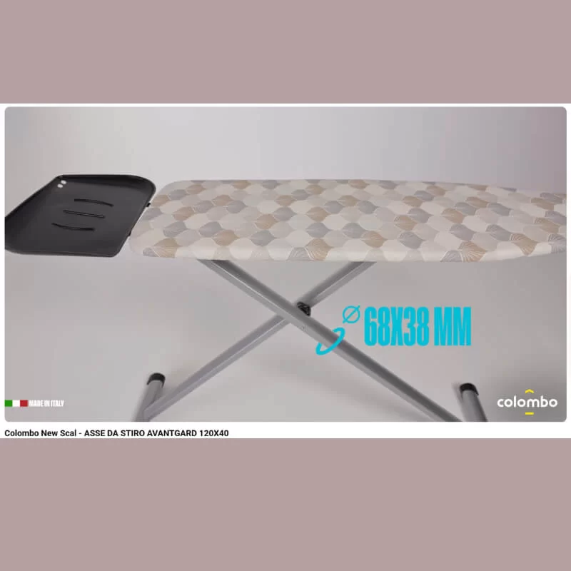 Σιδερώστρα 120x40cm βαρέος τύπου Avantgard Colombo