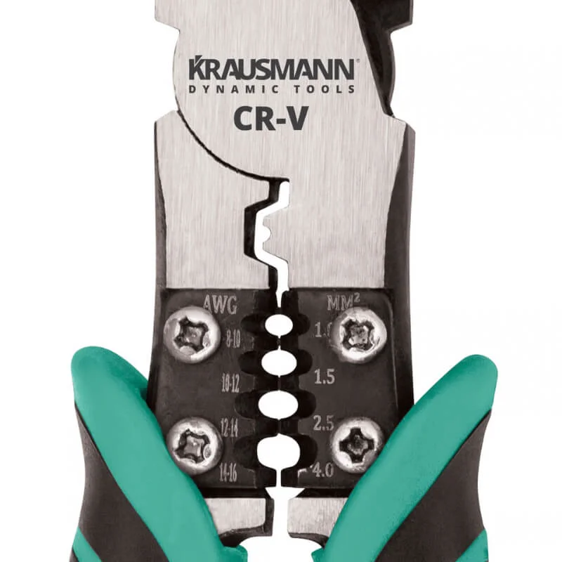 Μυτοτσίμπιδο - Γδάρτης καλωδίων CrV 8'' H03209 Krausmann (image 4)