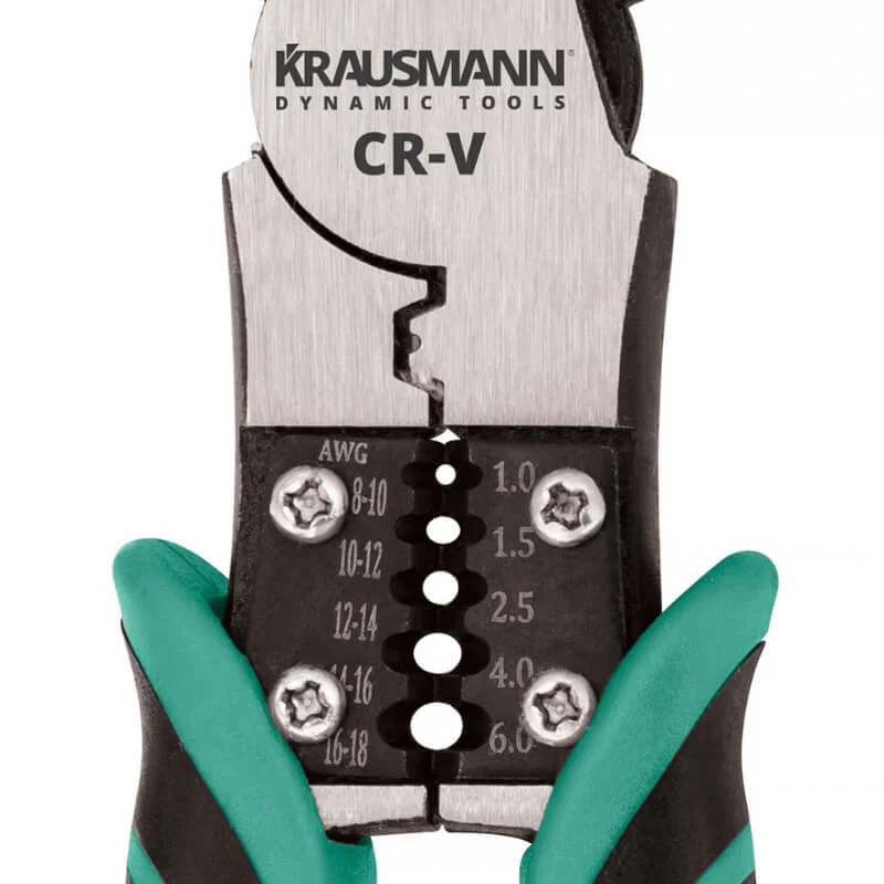 Πένσα - Γδάρτης καλωδίων CrV 8.5'' H03203 Krausmann (image 4)