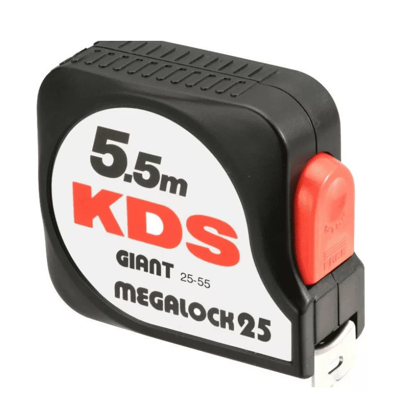 Μετροταινία 5.5m με πλάτος λάμας 25mm GIANT KDS