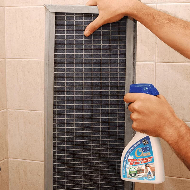Καθαριστικό κλιματιστικών Air Condition Bio Clean Durostick - Ψεκάστε ομοιόμορφα και αφήστε να δράσε (image 5)