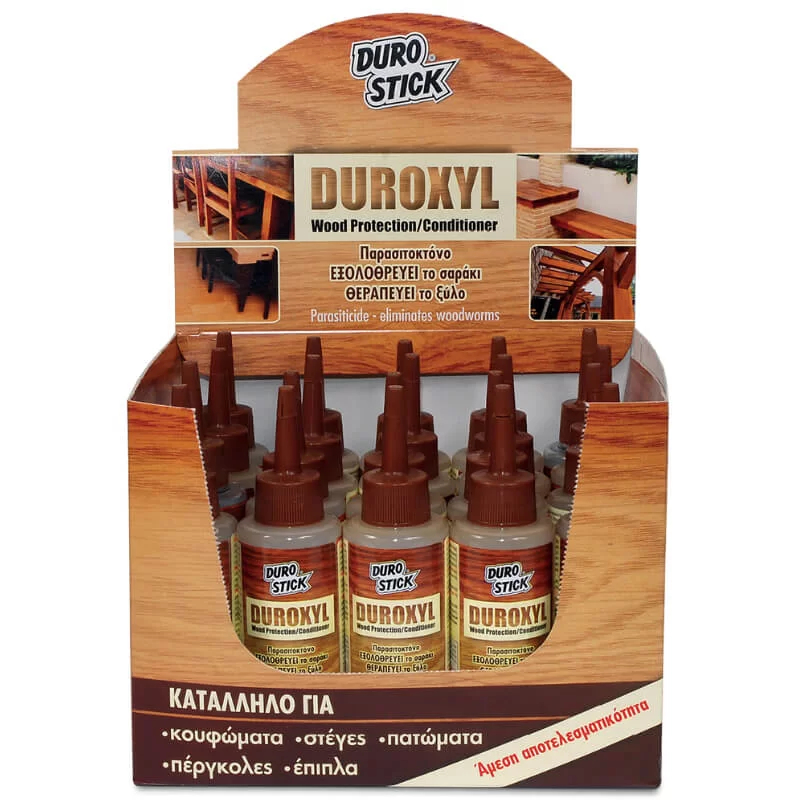 Φάρμακο για αντιμετώπιση σαράκι ξύλου Duroxyl wood protection Durostick