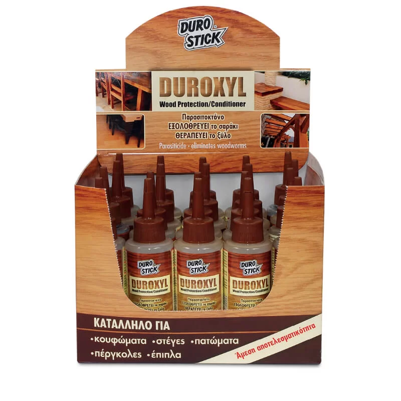 Φάρμακο για σαράκι ξύλου Duroxyl wood protection 100ml Durostick