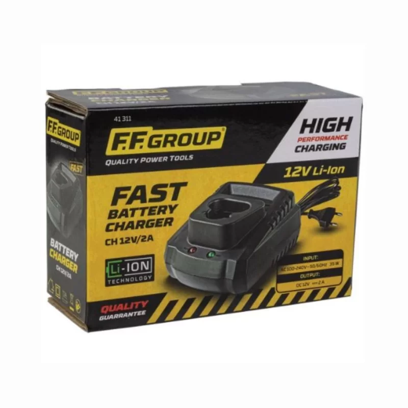 Συσκευασία φορτιστή μπαταρίας CH 12V/2A FF Group 41311