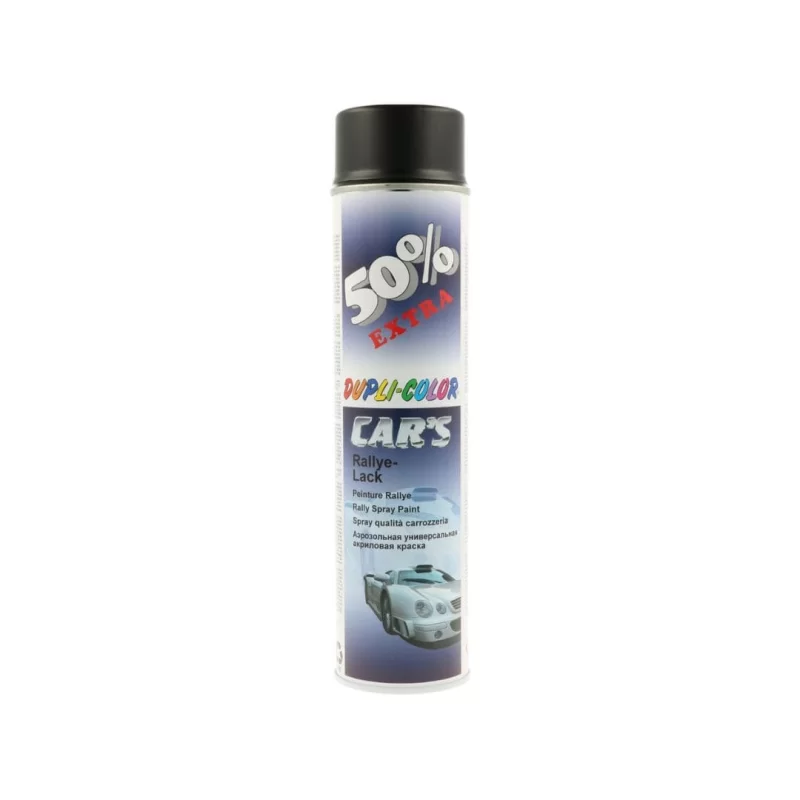 Σπρέι μαύρο σατινέ 600ml CAR'S Dupli-Color 