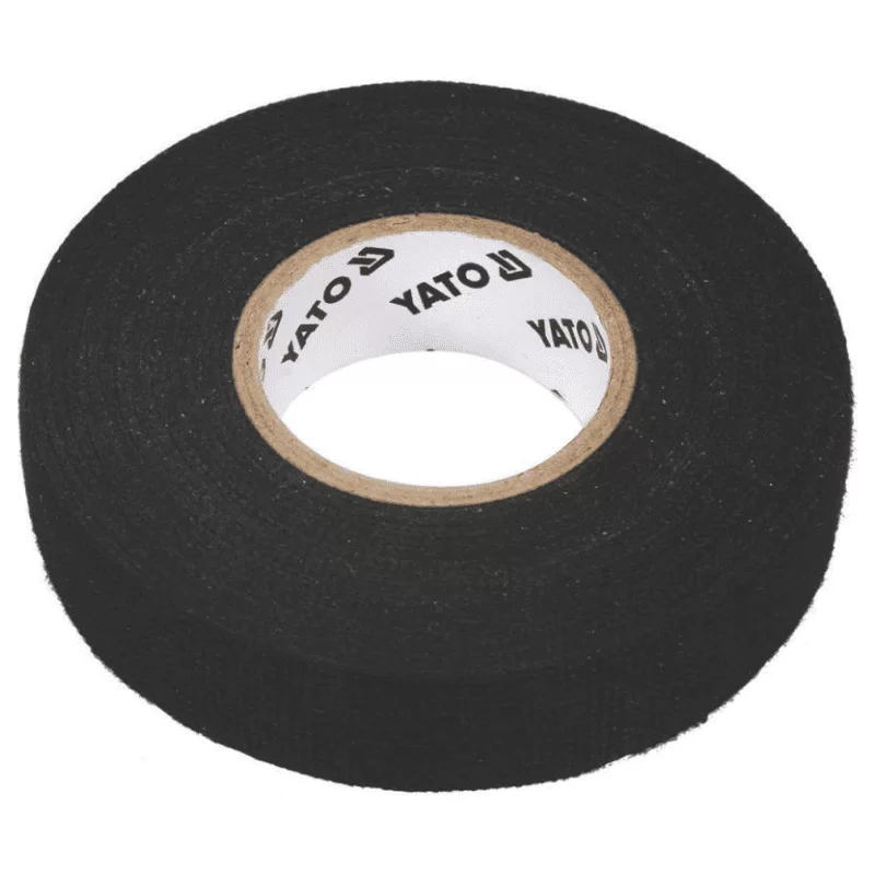 Υφασμάτινη ταινία καλωδίων μαύρη 19mm x 15m  & 19mm x 25m (image 2)