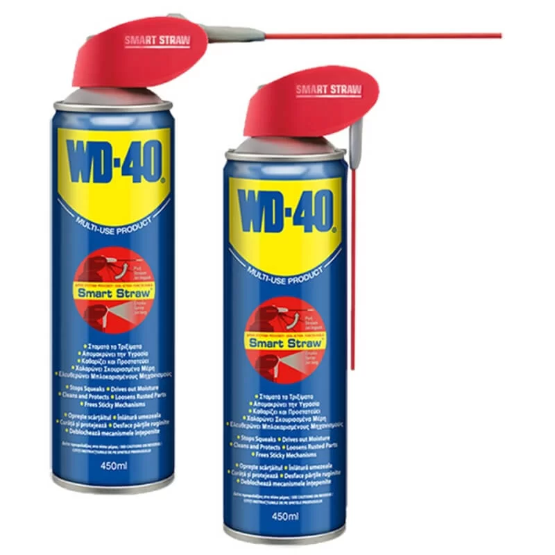 Σπρέι αντισκωριακό λιπαντικό Multi use product Smart straw WD-40 450ml (image 4)