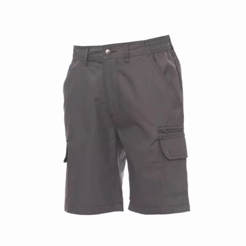 Βερμούδα εργασίας 100% Cotton Γκρι