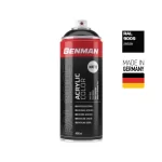 Σπρέι Μαύρο ματ RAL 9005 400ml Benman (thumb 3)