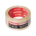 Διάφανη ταινία συσκευασίας χαμηλού θορύβου Universal 48mm x 60m Benman (thumb 2)