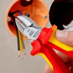Πλαγιοκόφτης ηλεκτρολόγου με μόνωση 1000Volt 160mm Knipex 7006160  (thumb 4)