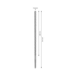 Τρυπάνι μπετού τετράκοπο Pro SDS Plus-5X Bosch - 10x310mm - 250mm (thumb 8)