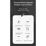 Φακός χειρός επαναφορτιζόμενος XP-2473 (thumb 4)