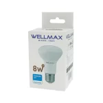 Λάμπα led καθρέπτη R63 E27 8W με φυσικό φως 4.000K Wellmax (thumb 2)