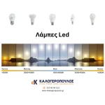 Λάμπα led καθρέπτη R63 E27 8W με φως ημέρα 6.500K Wellmax (thumb 2)