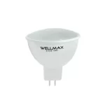 Λάμπα Led MR16 12V 5W με θερμό φως 3.000K Wellmax (thumb 1)