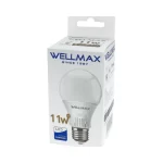 Λάμπα Led Globe A60 E27 11W με ουδέτερο φως 4.000K Wellmax (thumb 3)