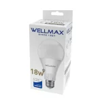 Λάμπα Led Globe A80 E27 18W με ουδέτερο φως 4.000K Wellmax (thumb 3)