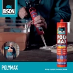 Κόλλα πολύ δυνατή ταχείας δράσης, Poly max high tack express Bison