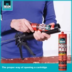 Κόλλα πολύ δυνατή ταχείας δράσης, Poly max high tack express Bison