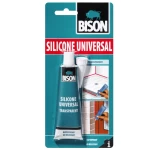Αδιάβροχη, διάφανη, σιλικόνη Silicone universal 60ml Bison