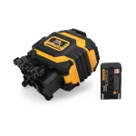 Αλφάδι laser 360° 16 γραμμών με πράσινο φως Powerlever 4D Helixpower κλάση laser ΙΙ (thumb 6)