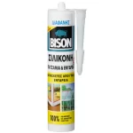 Διάφανη σιλικόνη για τζάμια και ενυδρεία 280ml Bison (thumb 2)