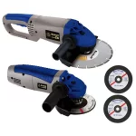 Σετ 2 γωνιακών τροχών 2000 Watt & 850 Watt και 4 δίσκων κοπής Limited edition Einhell (thumb 3)