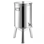 Ανοξείδωτη βάση Inox 28cm για δοχεία κρασιού & λαδιού από 15 έως 25lt SB-28 (thumb 2)