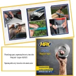 Υφασμάτινη επισκευαστική ταινία 48mm x 10m, για γρήγορες και απαιτητικές εφαρμογές (thumb 8)