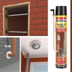 Αφρός πολυουρεθάνης PU χειρός Soudal για ηχομόνωση και θερμομόνωση (thumb 4)