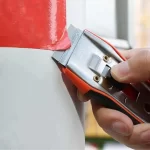 Μεταλλική ξύστρα για καθαρισμό τζαμιών από αυτοκόλλητα, χρώματα κα. (thumb 3)