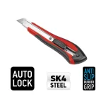 Auto lock, soft grip utility knife 18mm with 3 blades 70197 Benman (thumb 2)