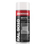 White radiator lacquer spray (RAL 9010) 400ml 28616 Benman (thumb 1)