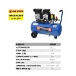 Αεροσυμπιεστής αθόρυβος, brushless oil free 24lt TOROS (thumb 5)