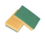 Πράσινο σφουγγάρι κουζίνας 9x14 - Πακέτο 5τμχ (thumb 4)