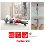 Αυτοδιάτρητα βύσματα γυψοσανίδας DuoBlade Fischer ανιχνευτή καπνού (thumb 3)