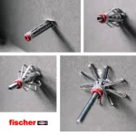 Μεταλλικά ούπατ γυψοσανίδας DuoHM 4x55 S PH PZ με βίδα Fischer (thumb 5)
