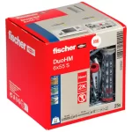Μεταλλικά βύσματα γυψοσανίδας DuoHM 6x55 S PH PZ με βίδα Fischer - Συσκευασία πακέτο 25τμχ (thumb 6)