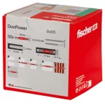 Νάιλον μακρύ βύσμα (Upat) DuoPower 8x65 Fischer για βάρος έως 230 κιλά (thumb 3)