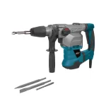 Περιστροφικό πνευματικό πιστολέτο SDS Max 1500W - 40mm - 12 Joule με εξαρτήματα και βαλίτσα Bülle (thumb 1)