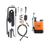 Ψεκαστήρας πλάτης 16lt με μπαταρία 12V/8Ah - με εξαρτήματα (thumb 4)