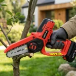 Μίνι Κλαδευτικό Αλυσοπρίονο μπαταρίας 18V Yato για κλάδεμα δενδρυλλίων  (thumb 3)