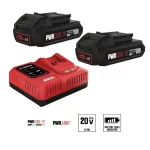 Σετ: μπαταρίες 2,5Ah (3102 AA x 2) & φορτιστής 20V (3123 AA) Skil 3117 BA (thumb 7)