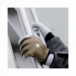 Γάντια εργασίας ψύχους δερμάτινα με velcro 01.THETIS (thumb 2)