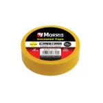 Κίτρινη μονωτική ταινία ηλεκτρολόγου 19mm x 18m με πάχος 0.18mm (thumb 1)