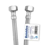 Σπιράλ σύνδεσης νερού Inox Θηλ - Θηλ 1/2 x 1/2 Quickflex Viospiral σε διάφορα μήκη (thumb 1)